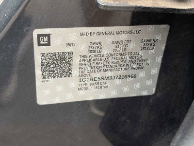 2018 Chevrolet Cruze LT