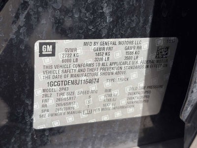 2018 Chevrolet Colorado 4WD Z71