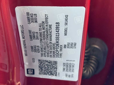 2025 Chevrolet Colorado Z71