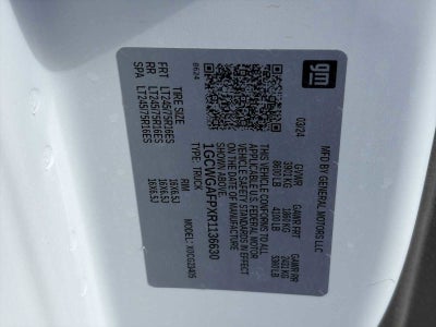 2024 Chevrolet Express Cargo 2500 WT