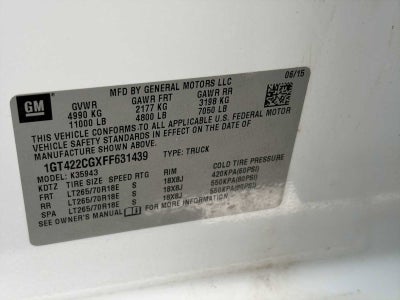 2015 GMC Sierra 3500 HD SLE