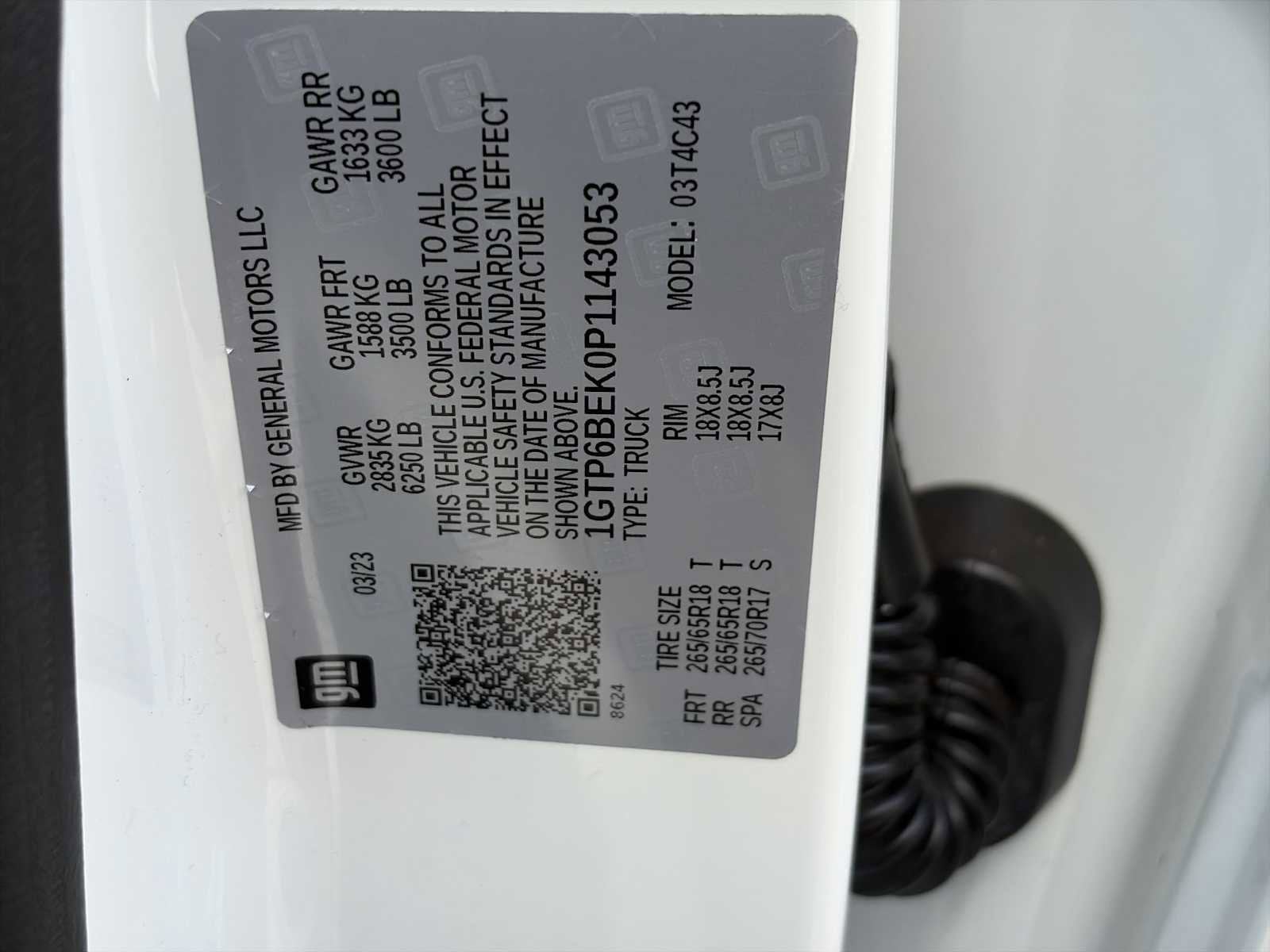 2023 GMC Canyon Elevation