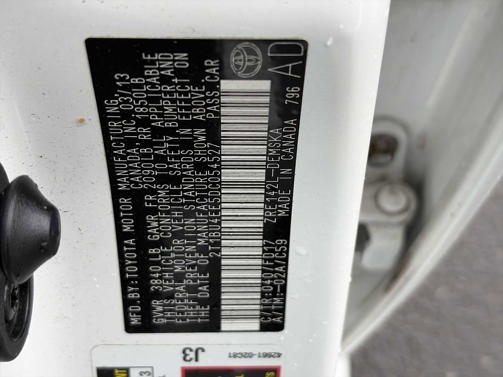 2013 Toyota Corolla L