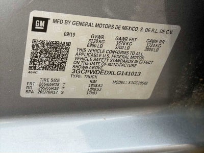 2020 Chevrolet Silverado 1500 RST