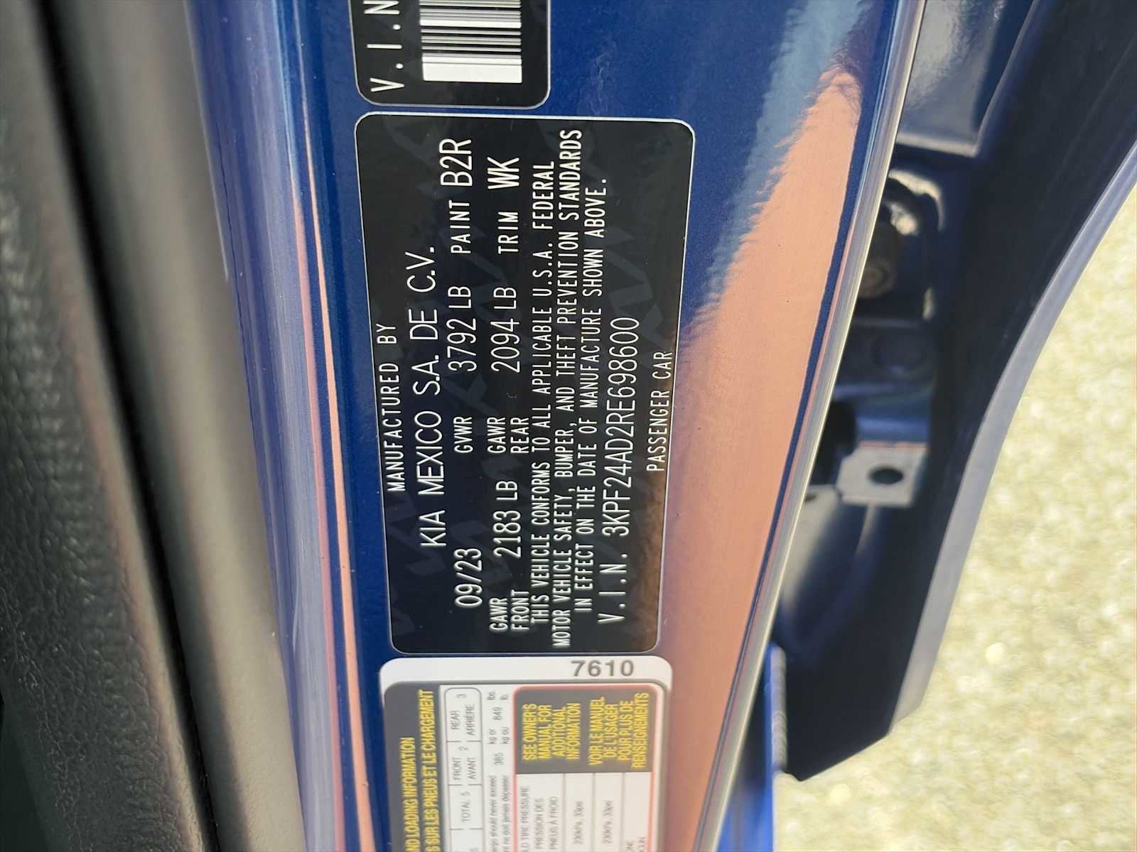 2024 Kia Forte LXS