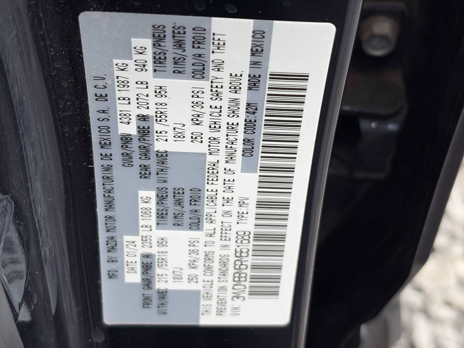2024 Mazda Mazda CX-30 2.5 S Select Sport
