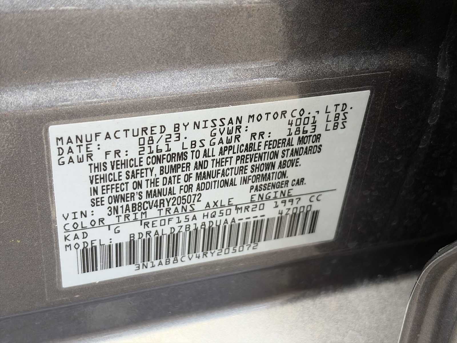 2024 Nissan Sentra SV