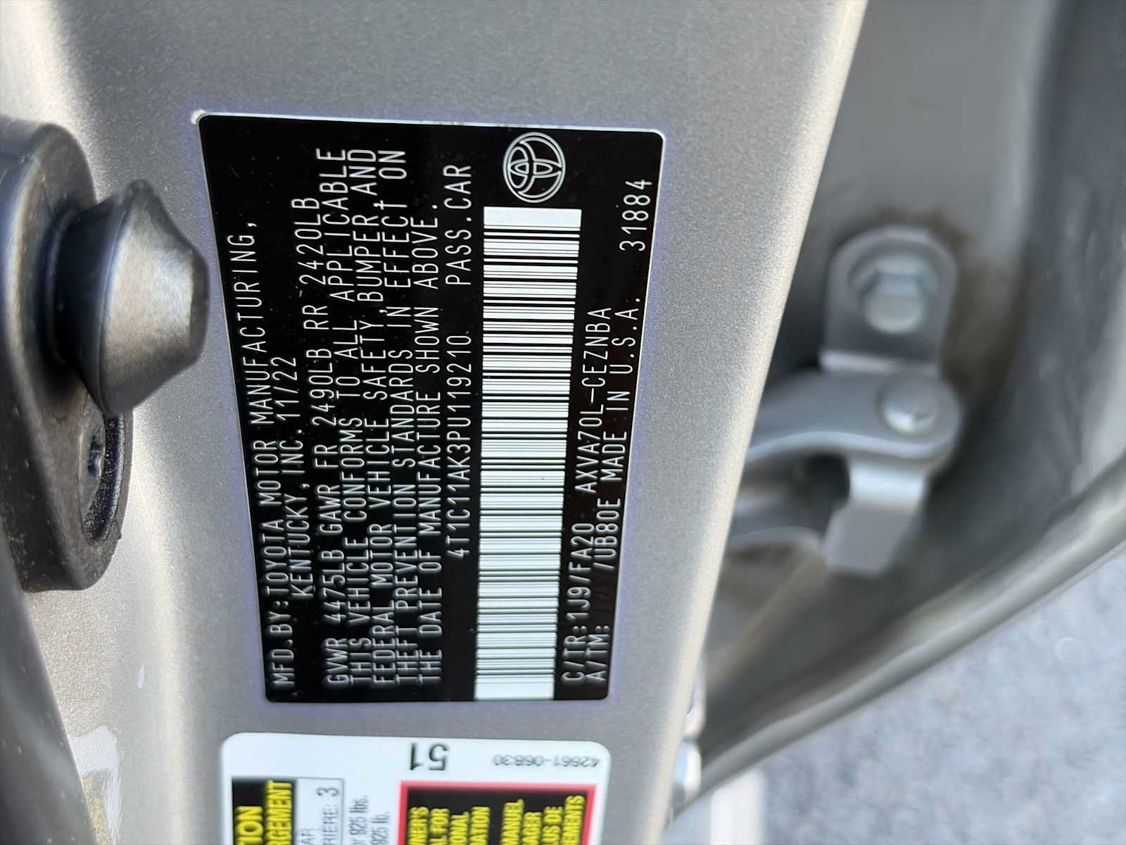 2023 Toyota Camry LE