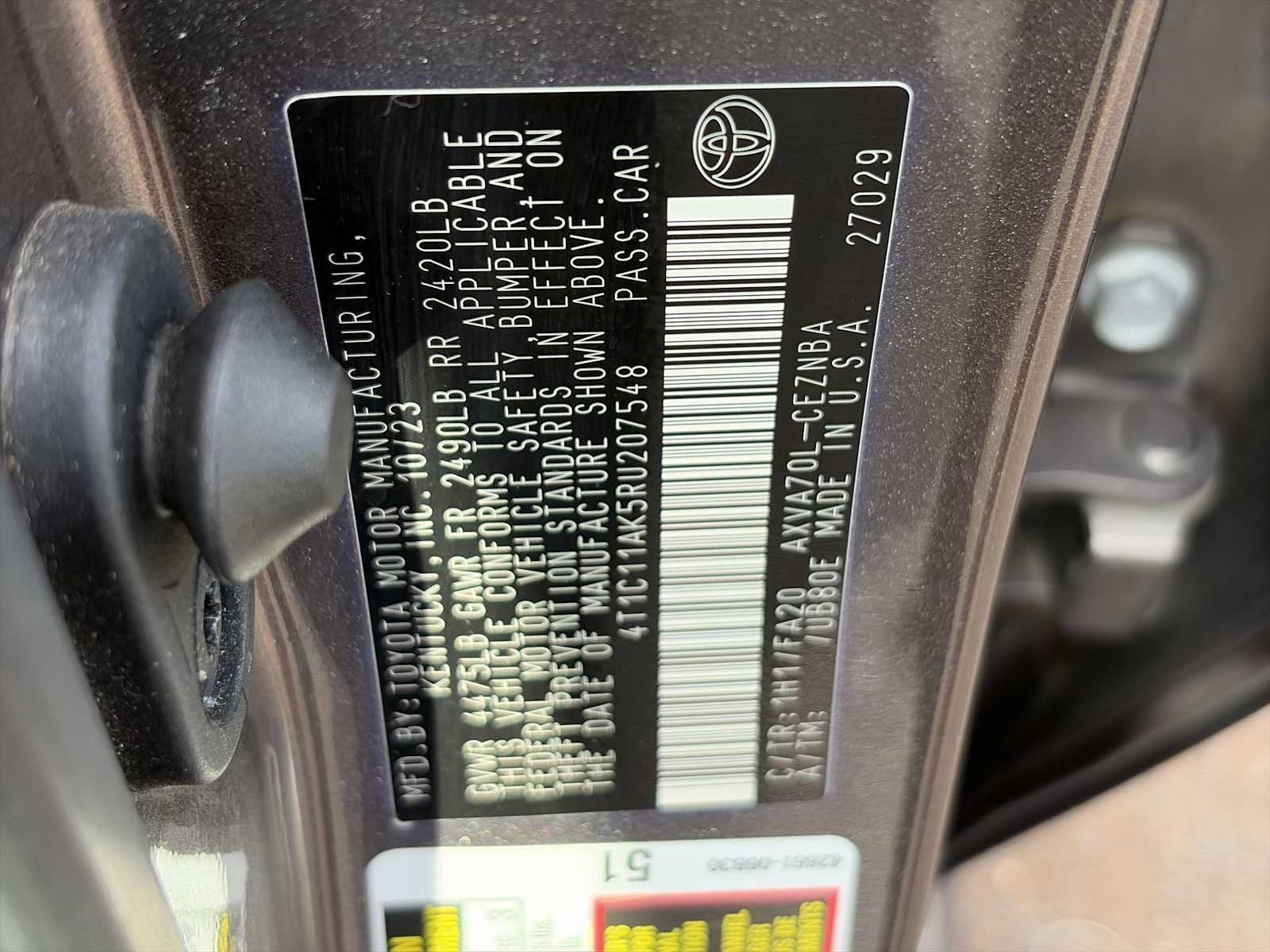 2024 Toyota Camry LE