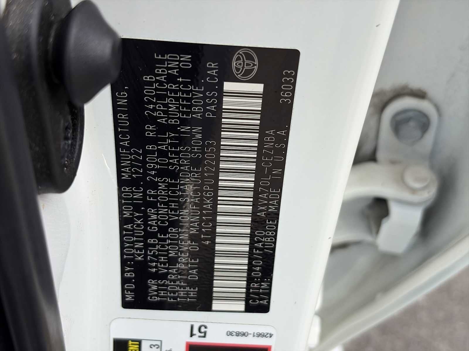 2023 Toyota Camry LE