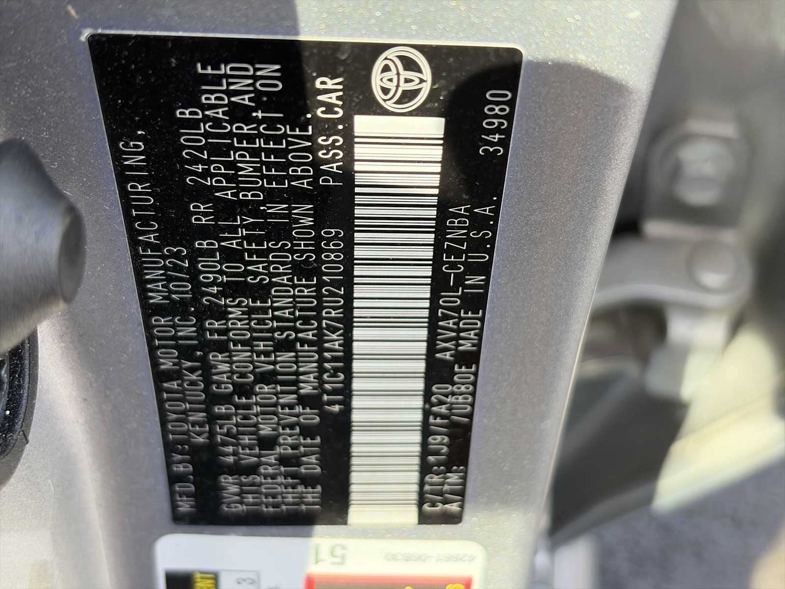 2024 Toyota Camry LE
