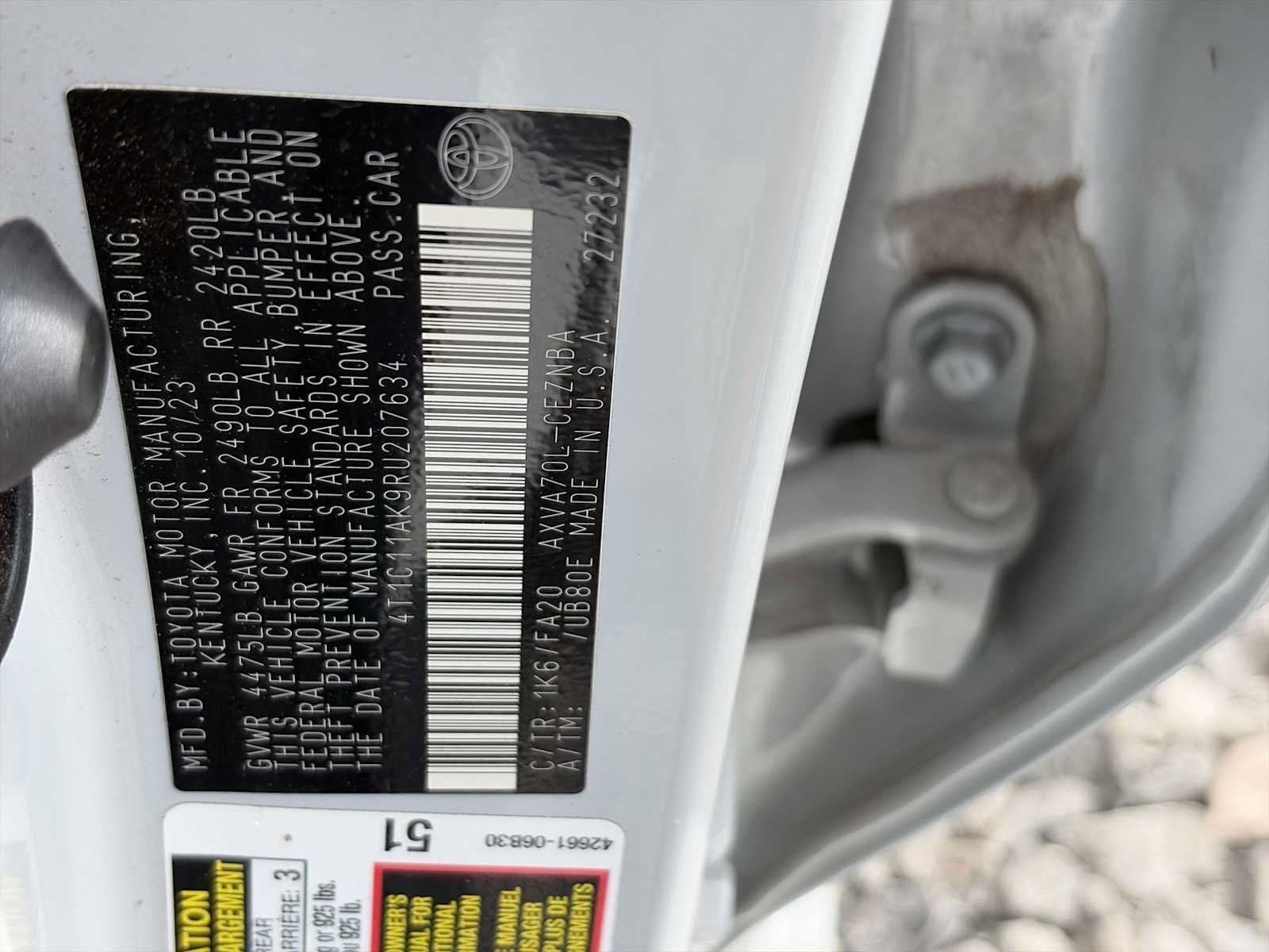 2024 Toyota Camry LE