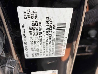 2020 Honda Pilot Black Edition