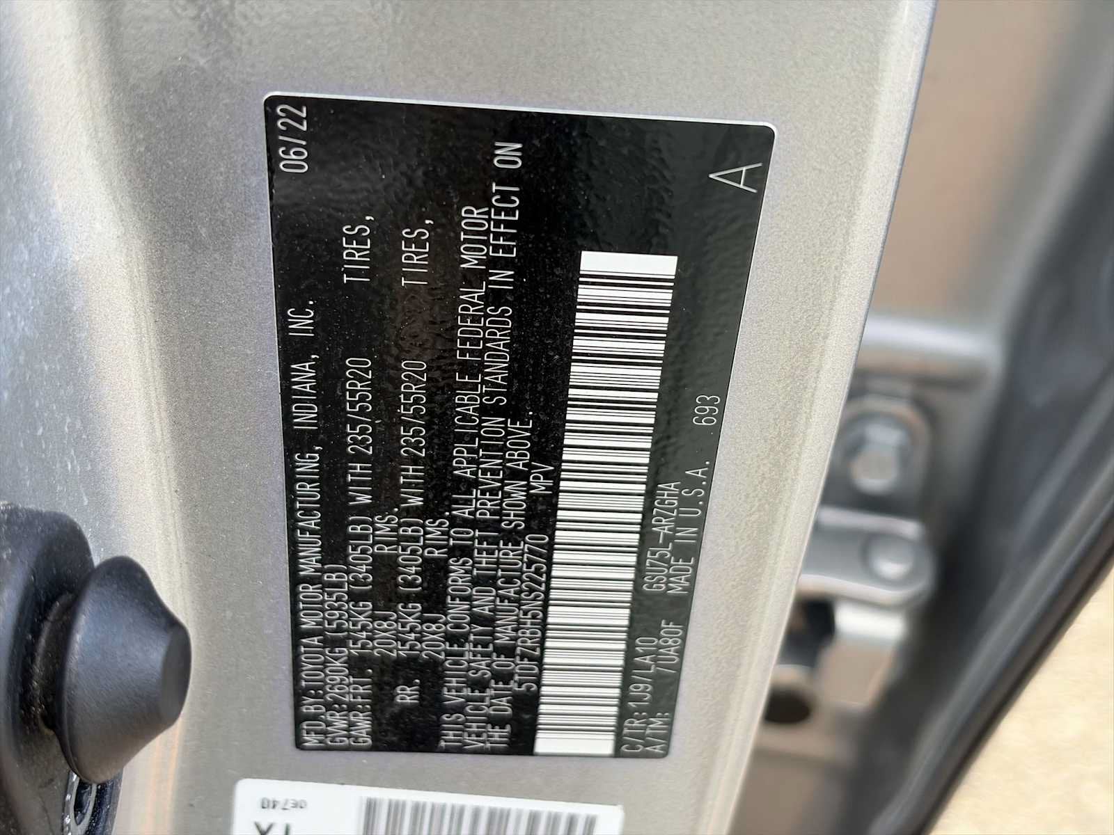 2022 Toyota Highlander Platinum