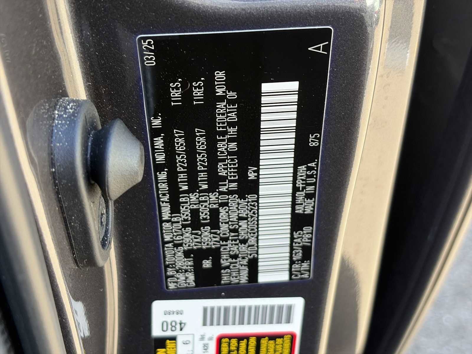 2025 Toyota Sienna XLE