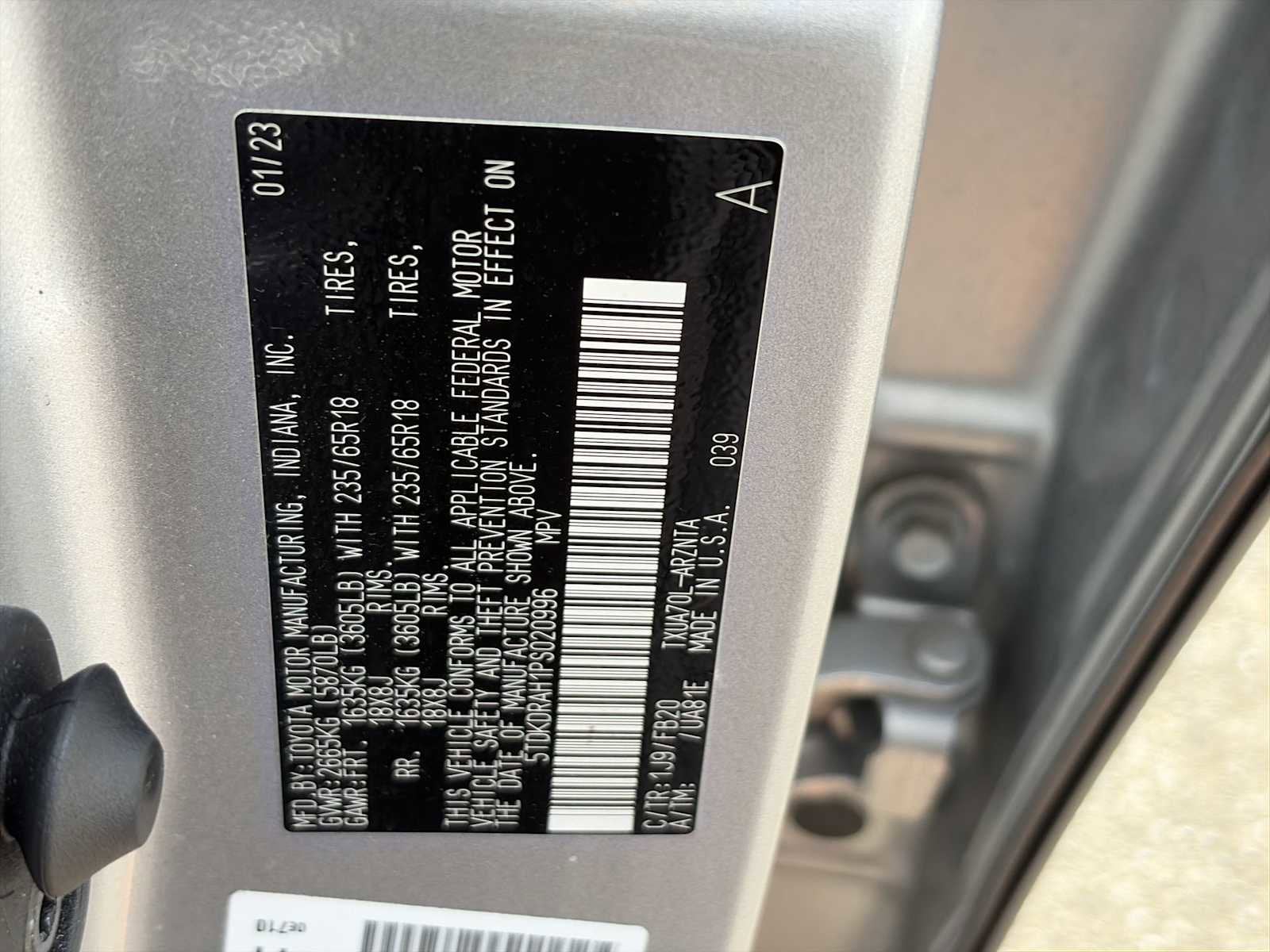 2023 Toyota Highlander L