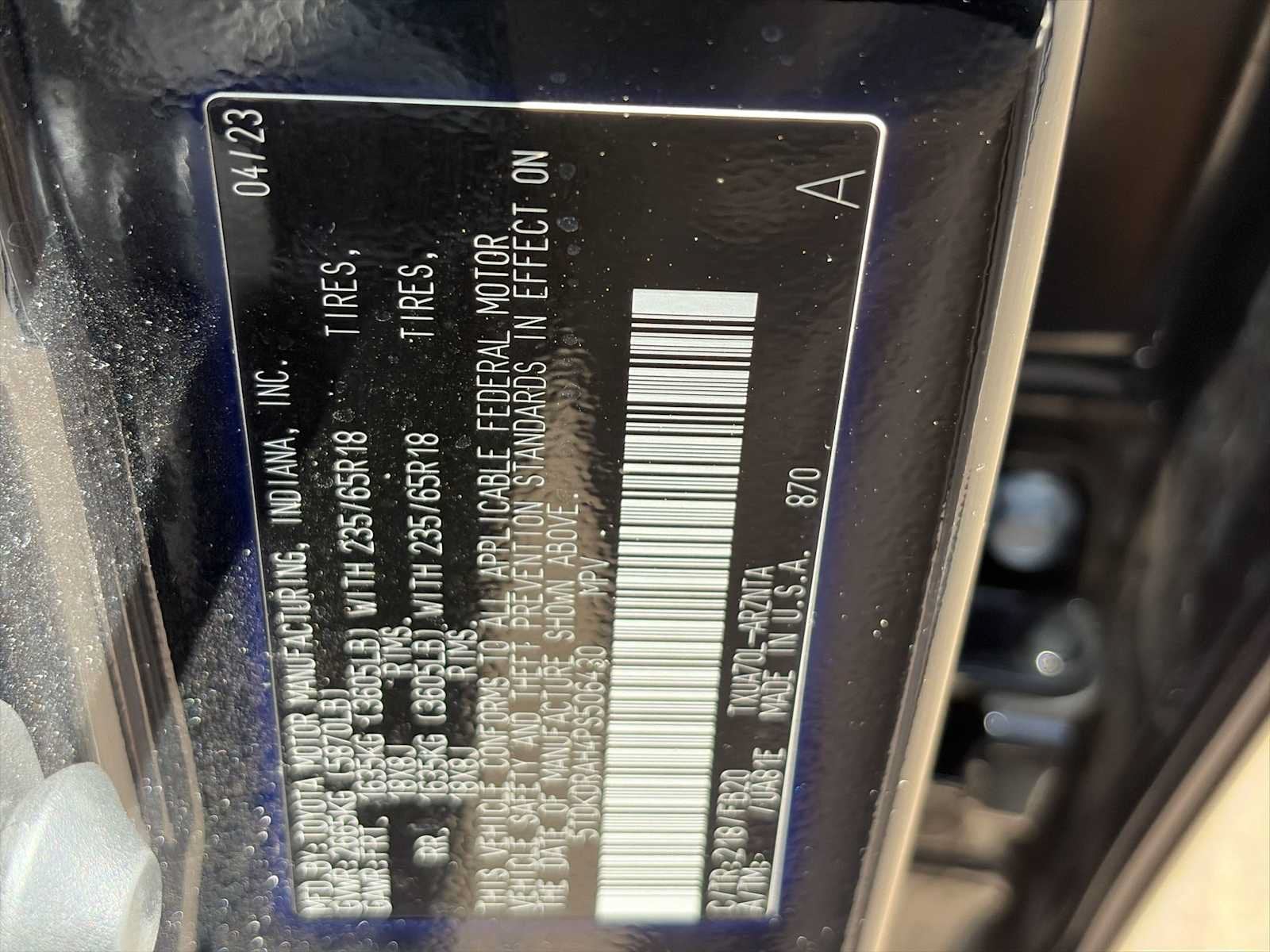 2023 Toyota Highlander L