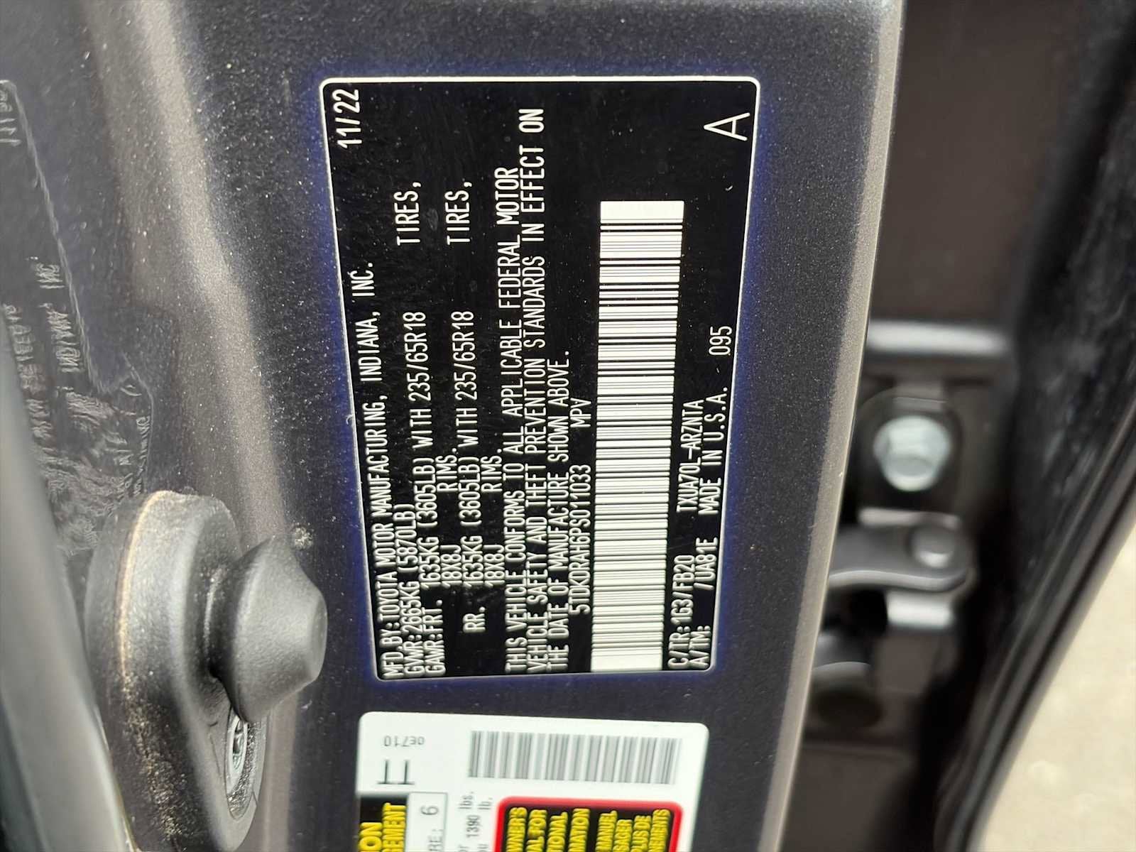 2023 Toyota Highlander L