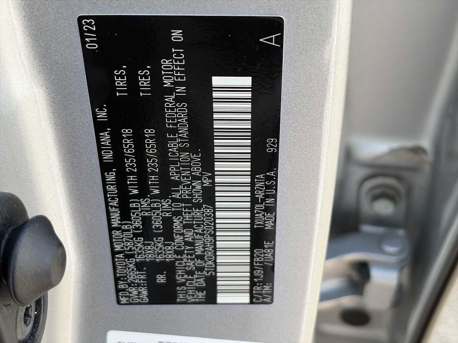 2023 Toyota Highlander L