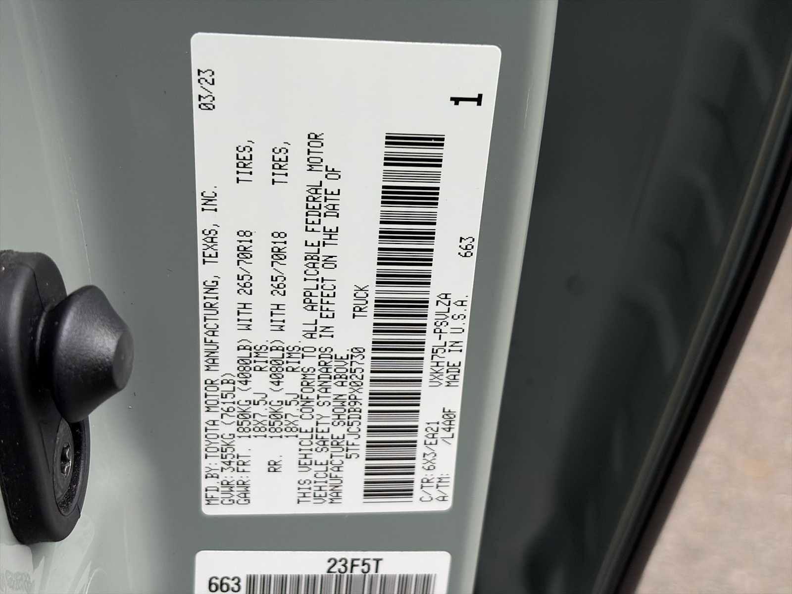 2023 Toyota Tundra 4WD Limited Hybrid