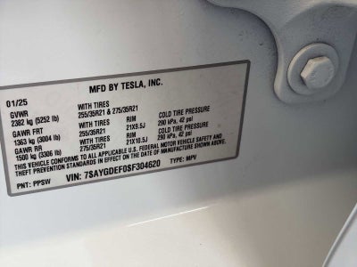 2025 Tesla Model Y Performance