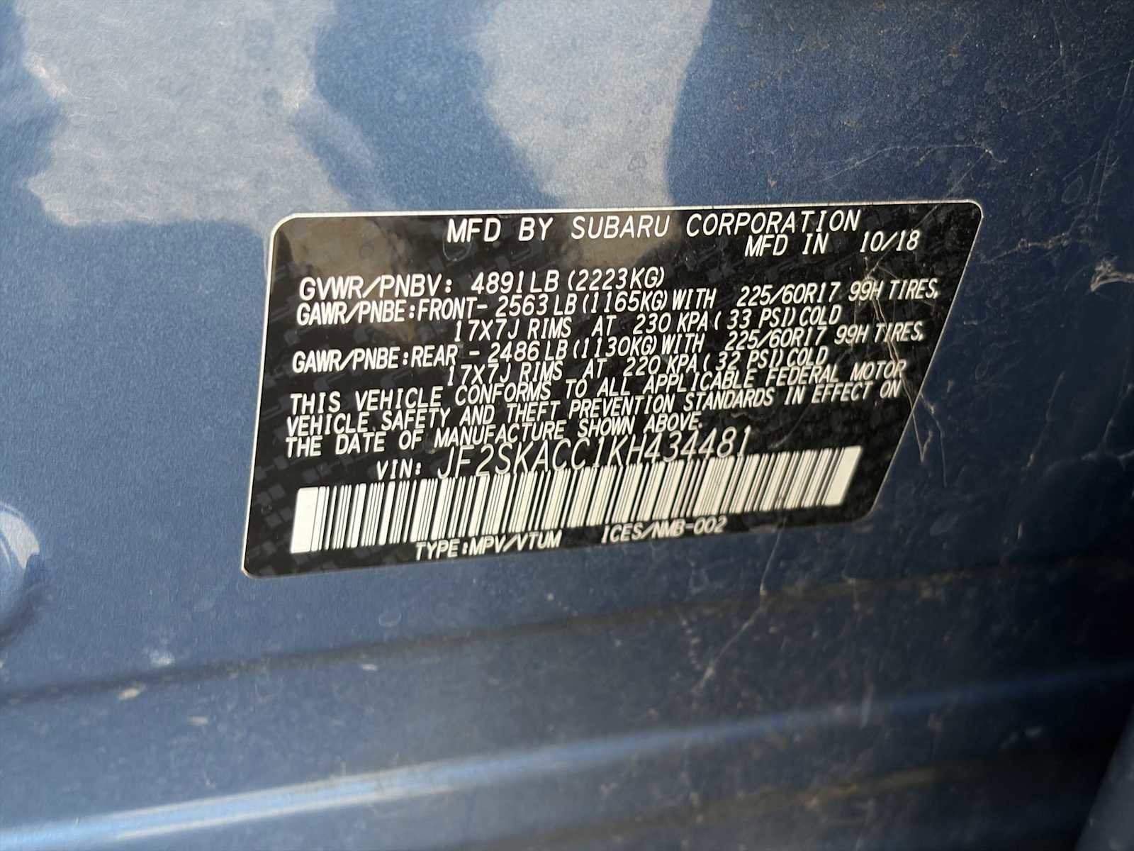 2019 Subaru Forester 70 GRAY