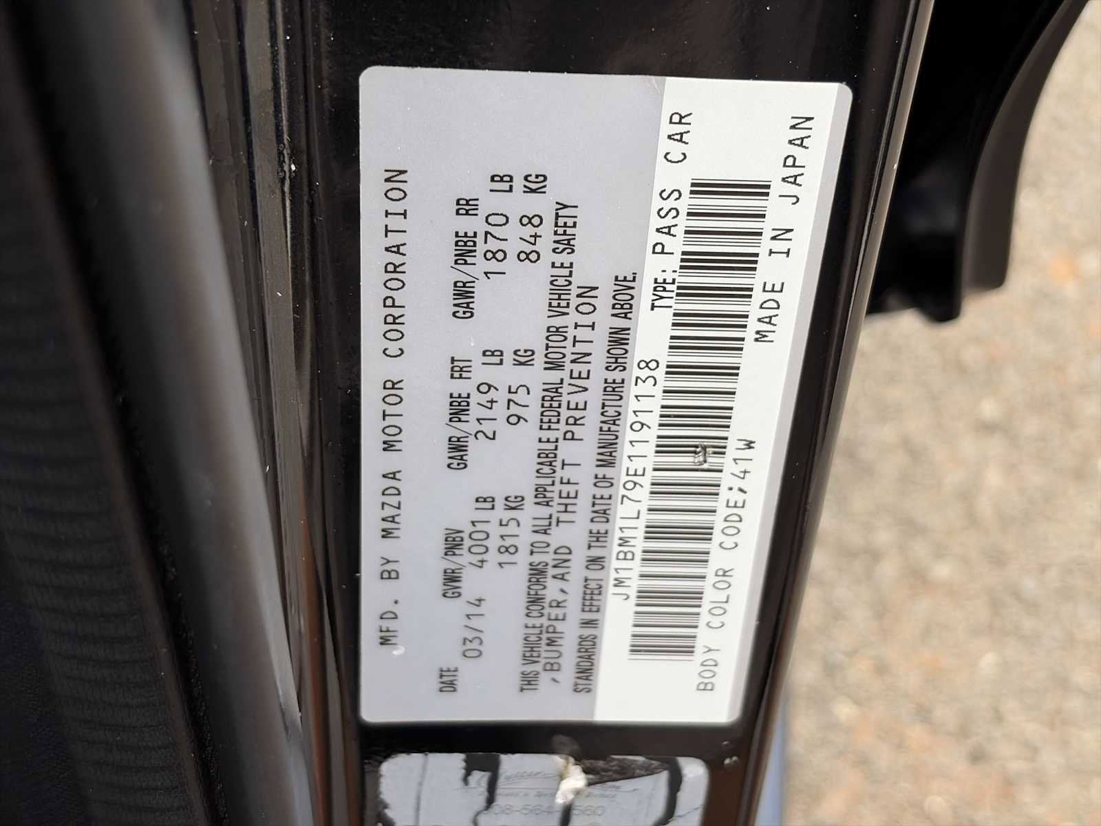 2014 Mazda Mazda3 i Touring