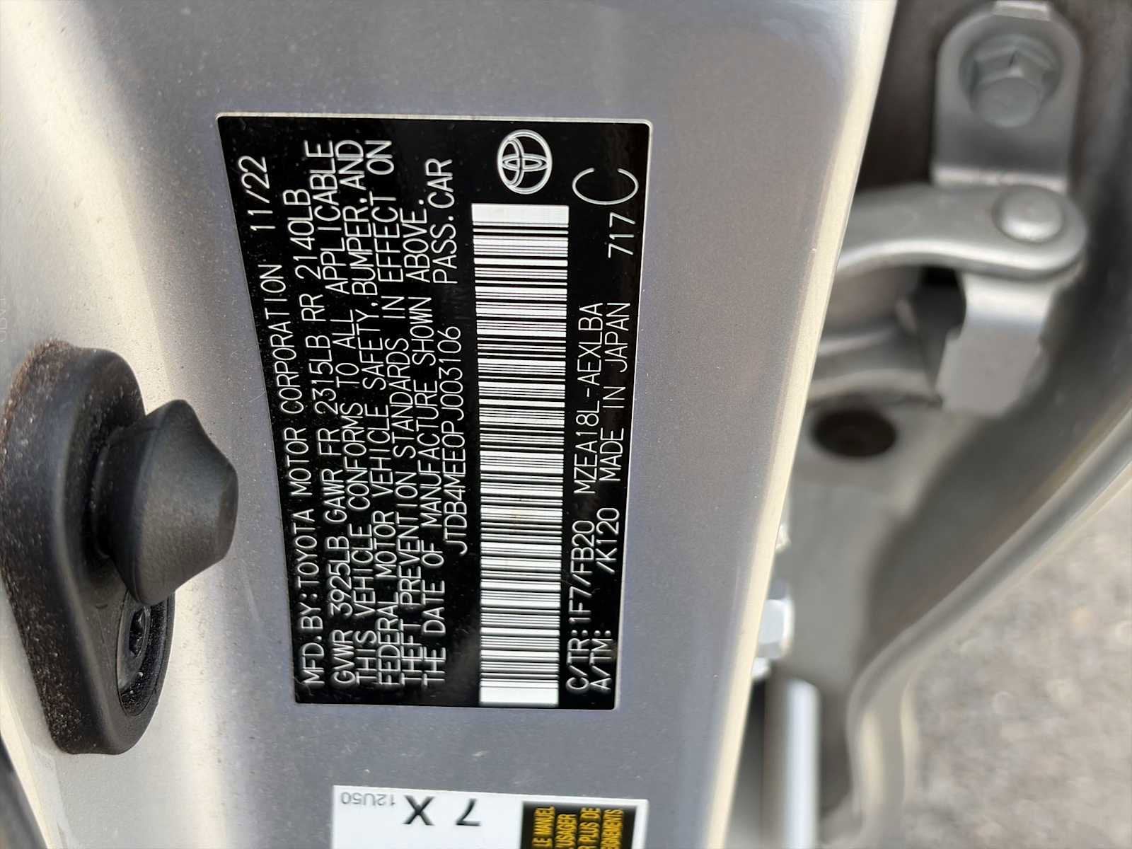 2023 Toyota Corolla LE