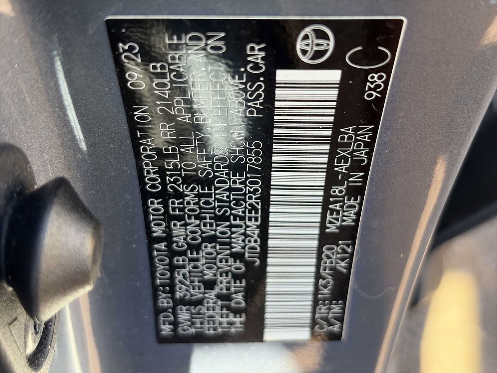 2024 Toyota Corolla LE