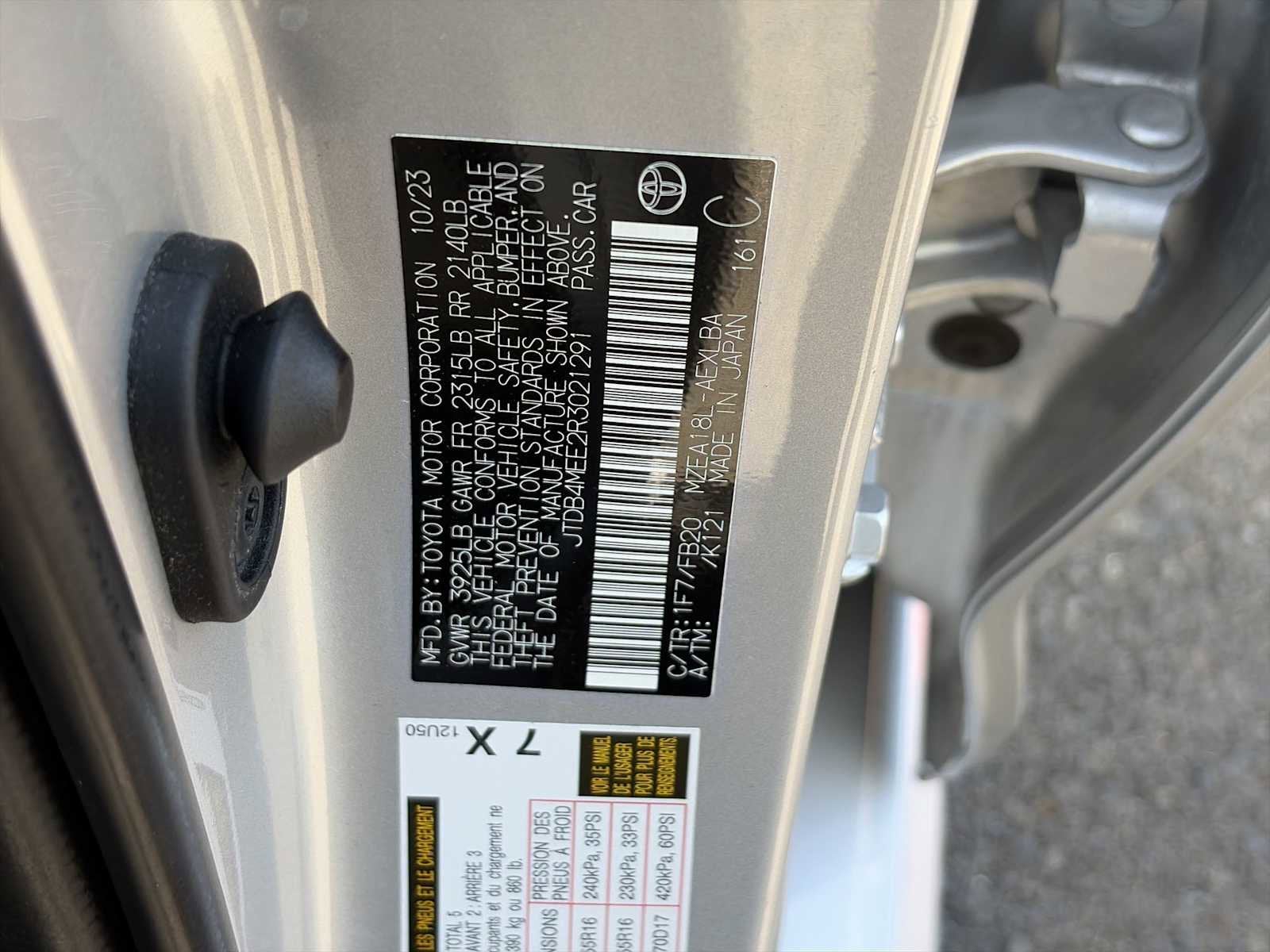 2024 Toyota Corolla LE