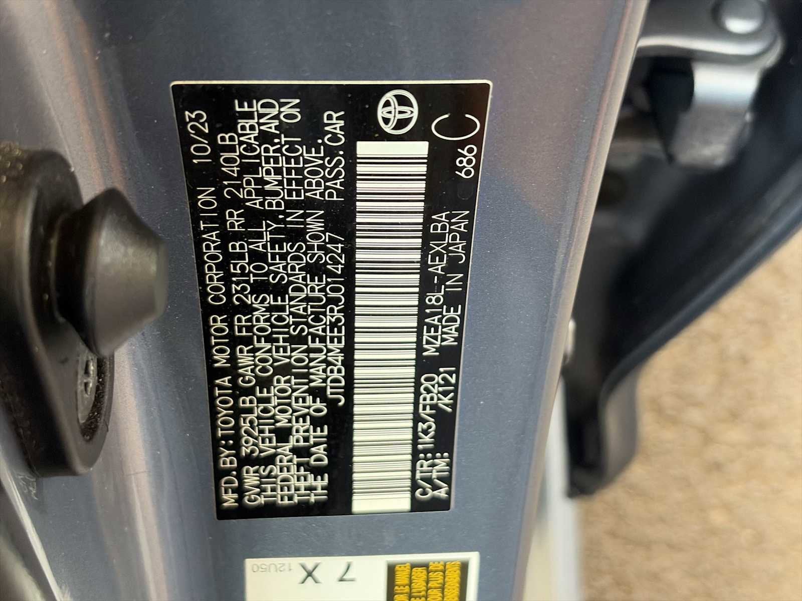 2024 Toyota Corolla LE