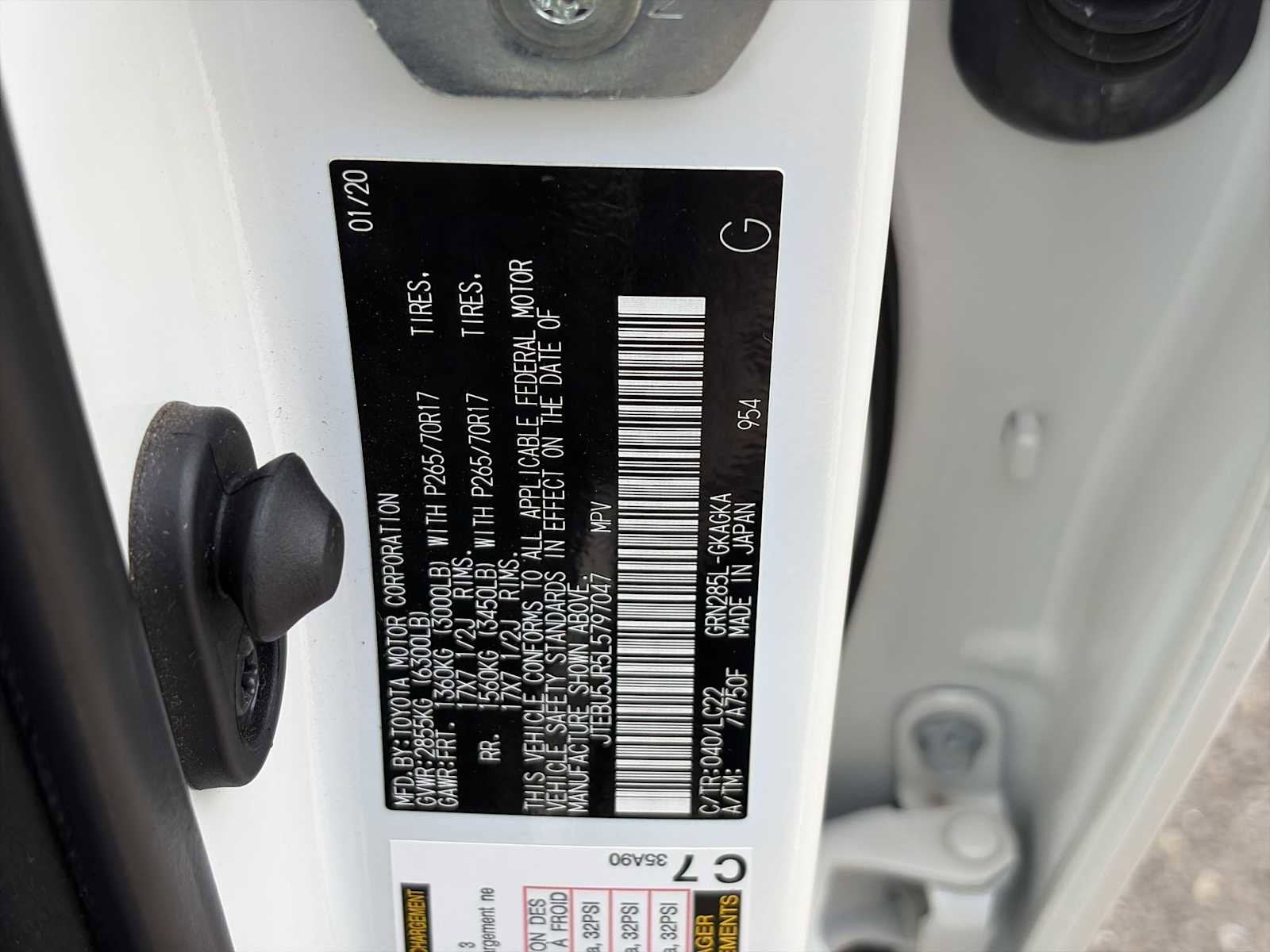 2020 Toyota 4Runner SR5