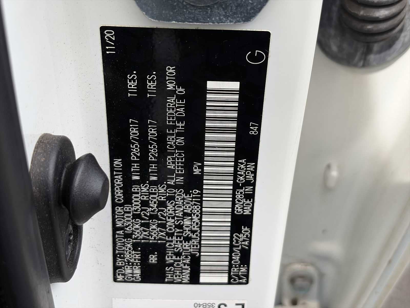 2021 Toyota 4Runner TRD Off Road Premium