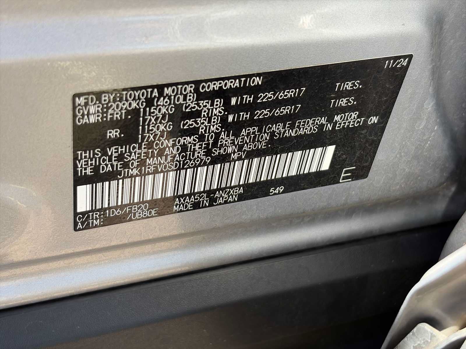 2025 Toyota RAV4 LE