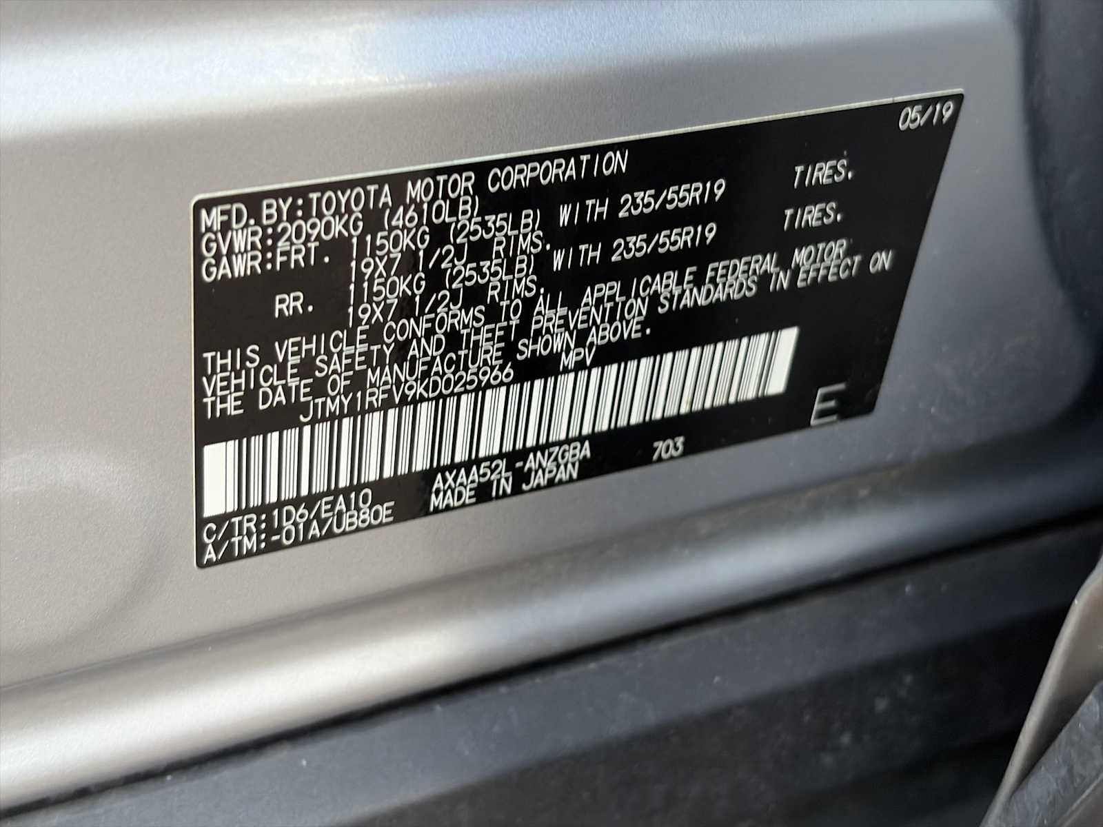 2019 Toyota RAV4 Limited