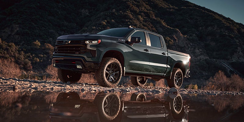 Silverado 1500 in green